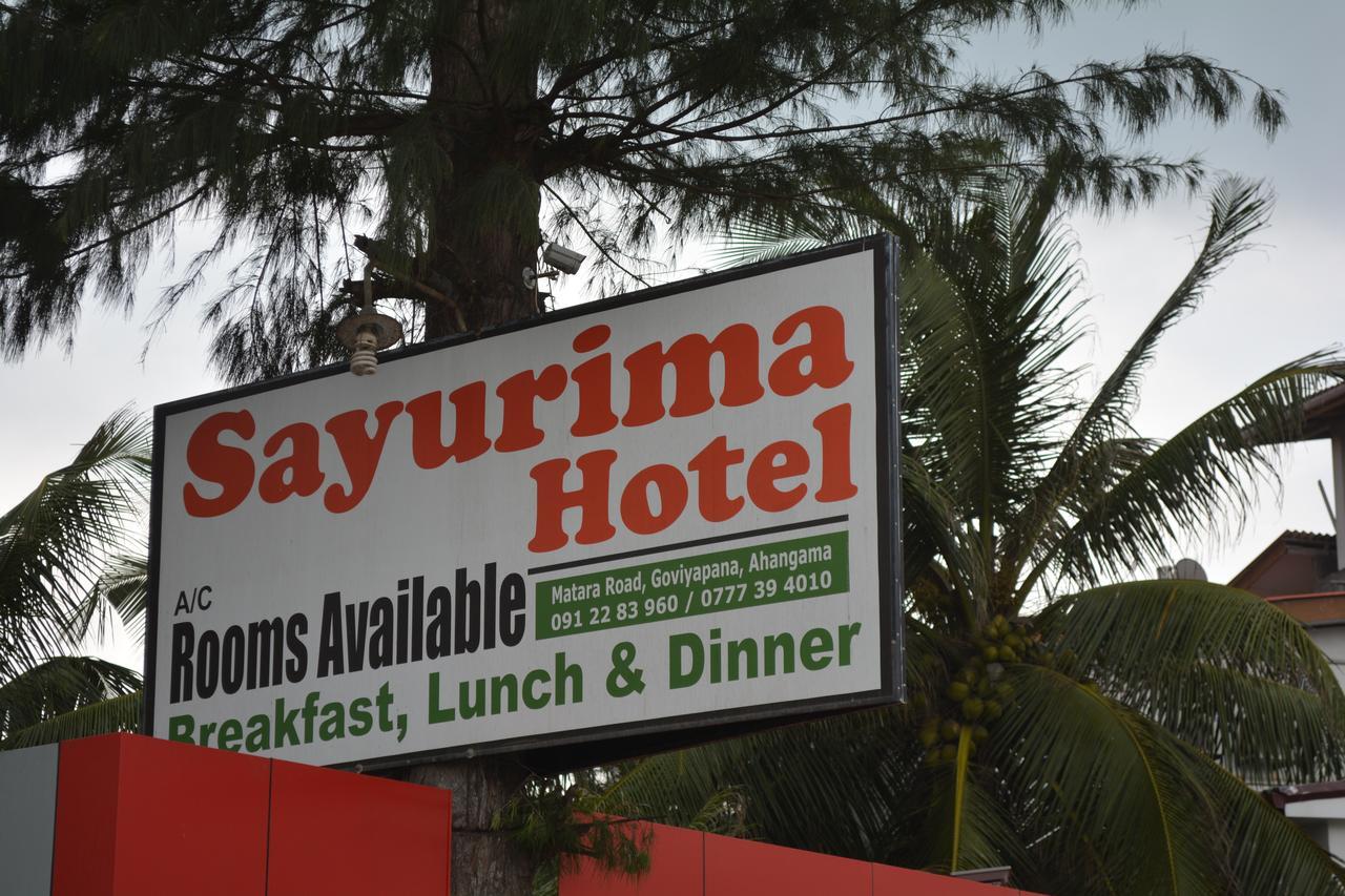 Sayurima Beach Hotel Ahangama Extérieur photo